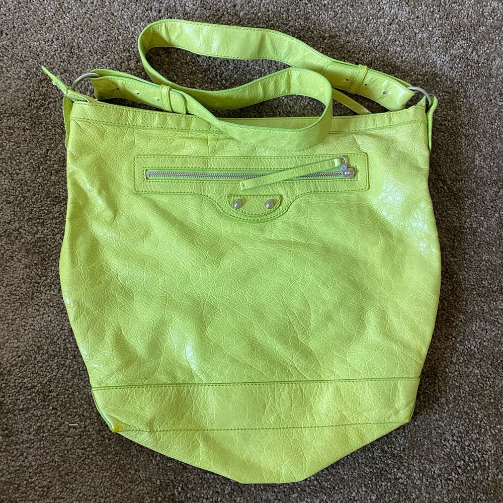 Balenciaga soft leather sling bag